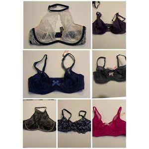 Victorias Secret Lot 32C Bras NWT